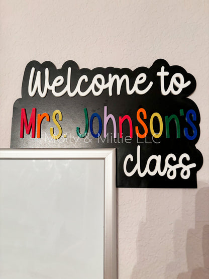 Door Topper Teacher Appreciation Gift | Whiteboard | Unique Gift Ideas for Educator