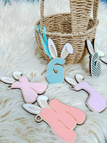 RETRO BUNNY TAG