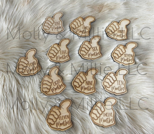 Aggie Baby Monthly Milestone Marker| Baby Shower Gift| Aggie Baby Gift| Aggie Monthly Milestone| Texas A&M Aggie Baby Gift| Texas Aggie Gift