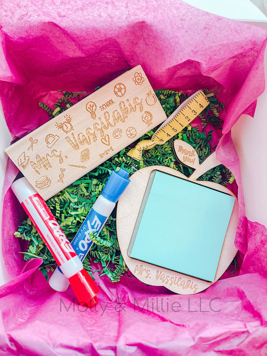Teacher Appreciation Gift Box for Teacher, Para, SLP, OT, LSSP, Principal, SpEd or other staff | Thank You gift for teacher | Educator Gift