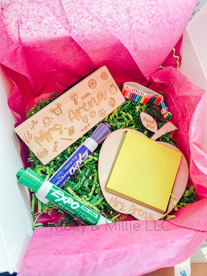 Teacher Appreciation Gift Box for Teacher, Para, SLP, OT, LSSP, Principal, SpEd or other staff | Thank You gift for teacher | Educator Gift