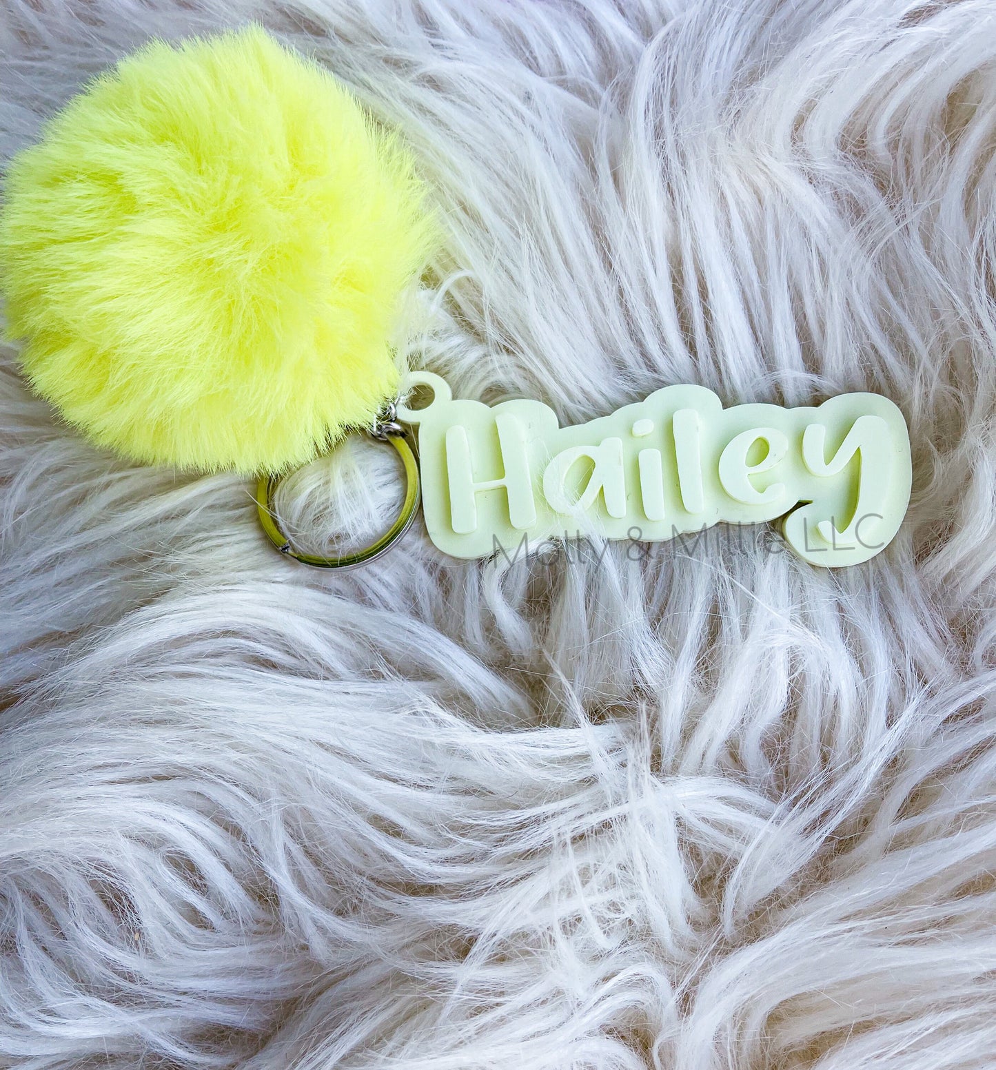 Trendy Name Keychain | Personalized Name Keychain | Acrylic Name Keychain | Kid's Name Keychain | Name Tag Keychain | Keychain with Name