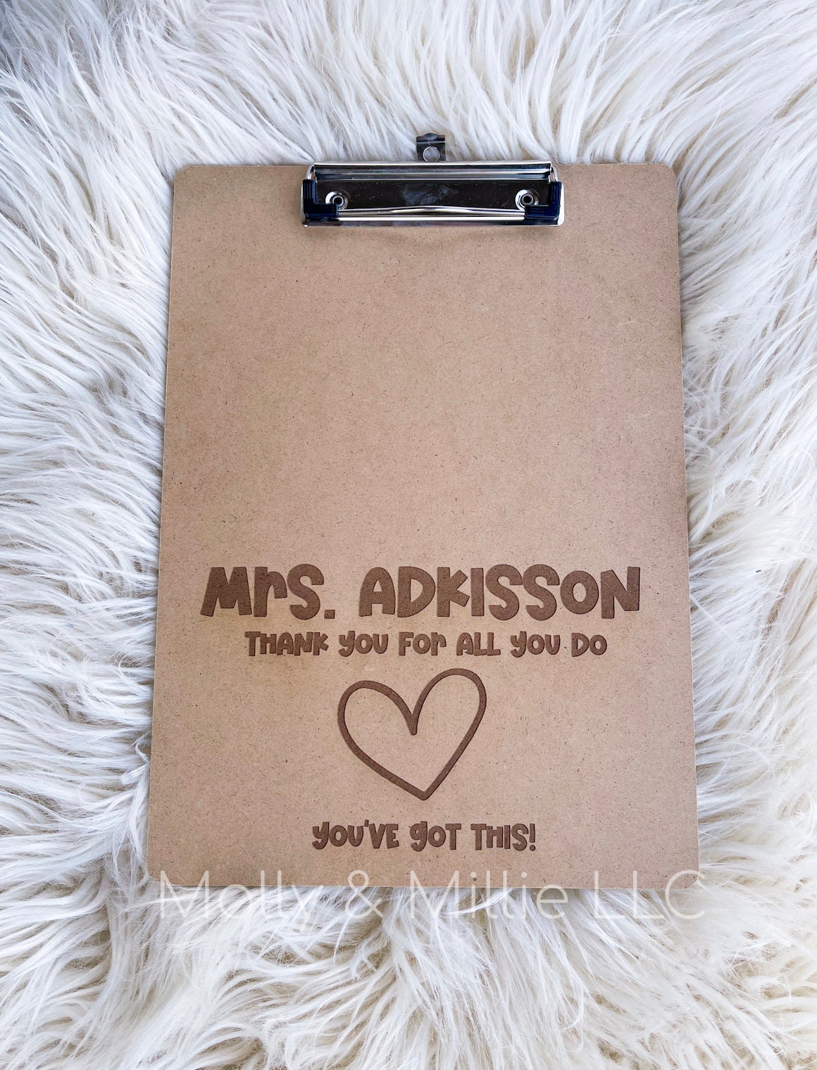 Teacher Clipboard | Gift for Educators | Teacher Appreciation Ideas | Clipboard for classroom | Paraprofessional Gifts | Back to School