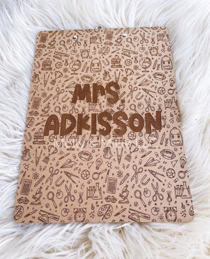 Teacher Clipboard | Gift for Educators | Teacher Appreciation Ideas | Clipboard for classroom | Paraprofessional Gifts | Back to School